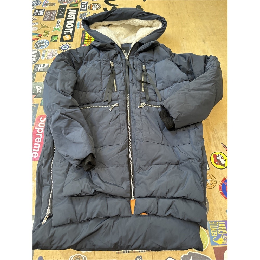 Orolay Blue Duck Down Jacket Size Small Coat
